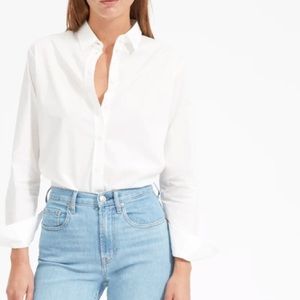 Everlane relaxed poplin shirt
